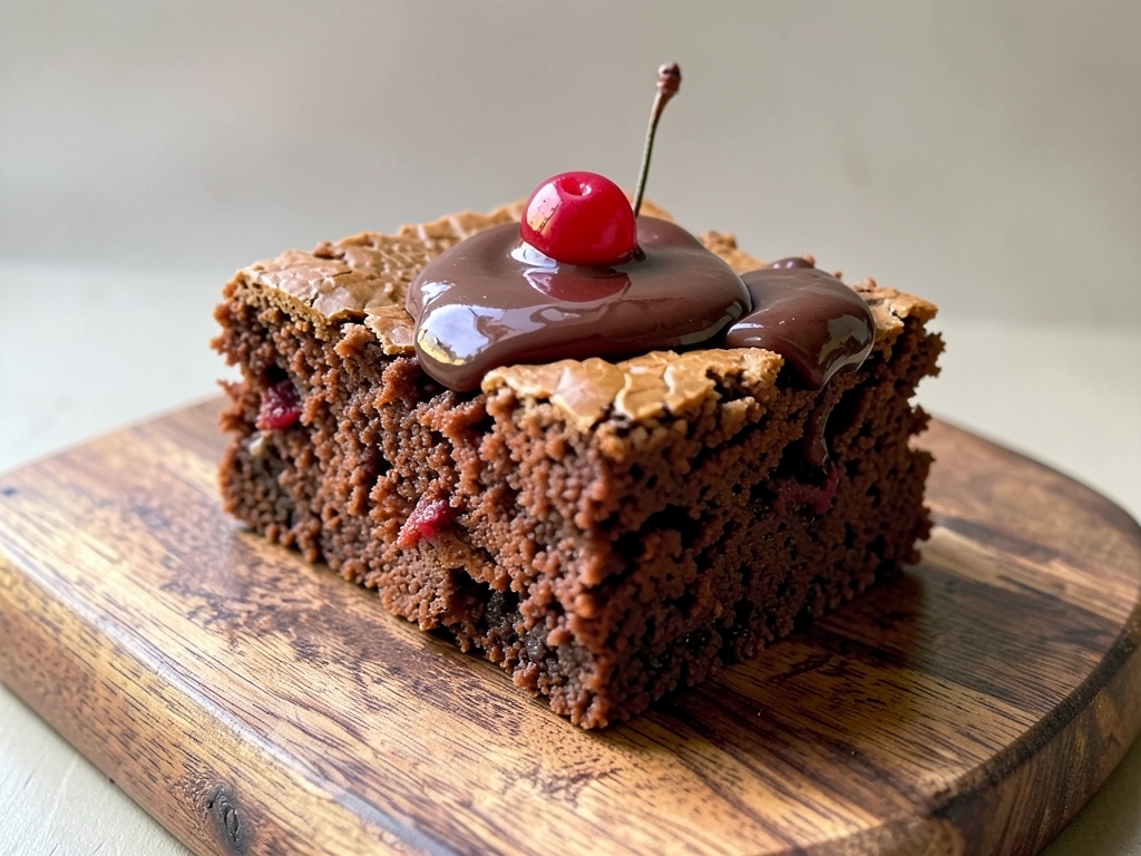 Frenk Üzümlü Çikolatalı Browni