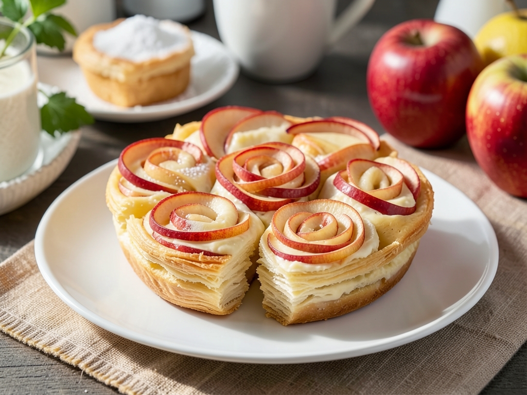 Elmalı Gül Tart tarifi
