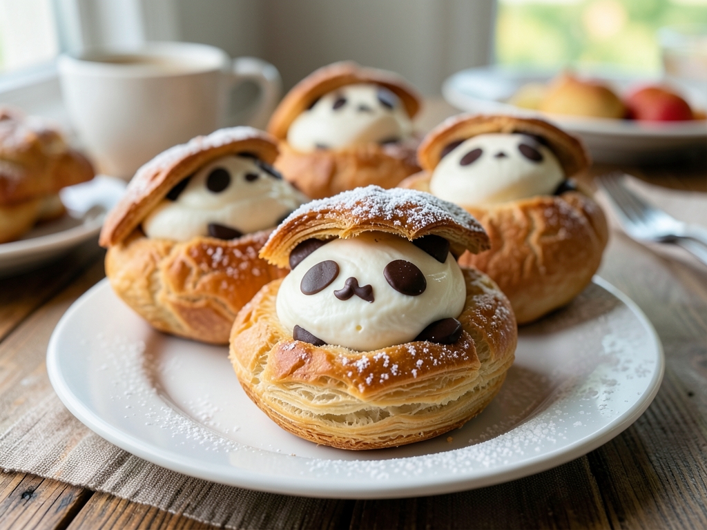 Kremalı panda puf: Kremalı panda puf nasıl yapılır? tarifi nasıl yapılır