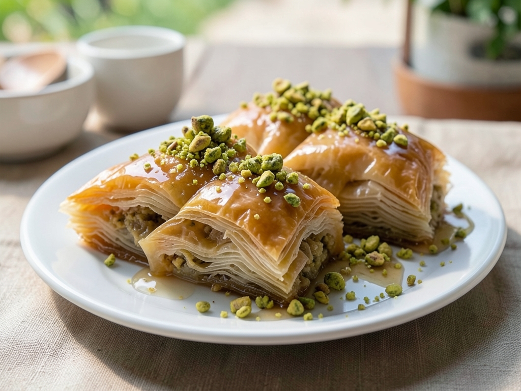 Fıstıklı Baklava tarifi