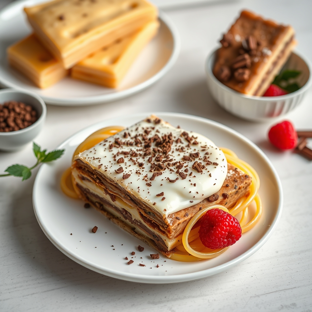 Bisküvili Porsiyonluk Pasta