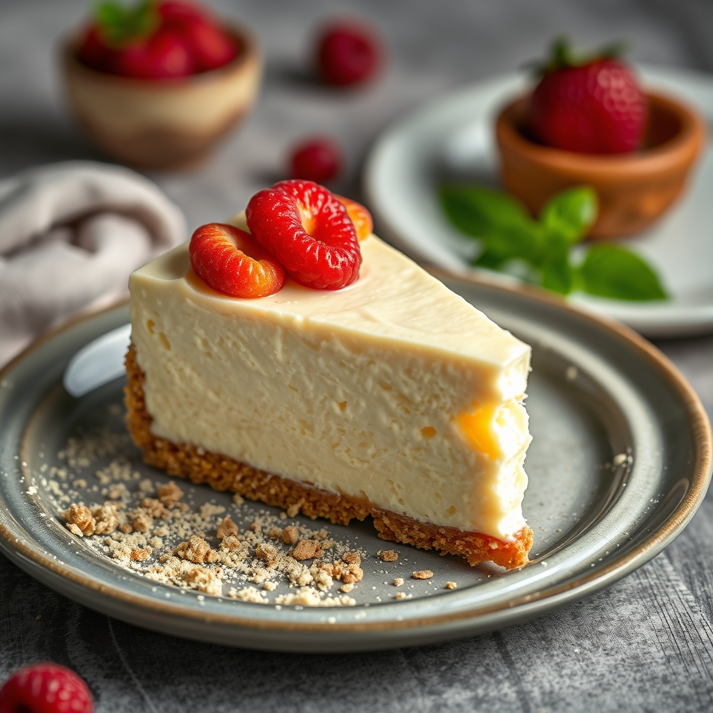 Karışık Meyveli Cheesecake