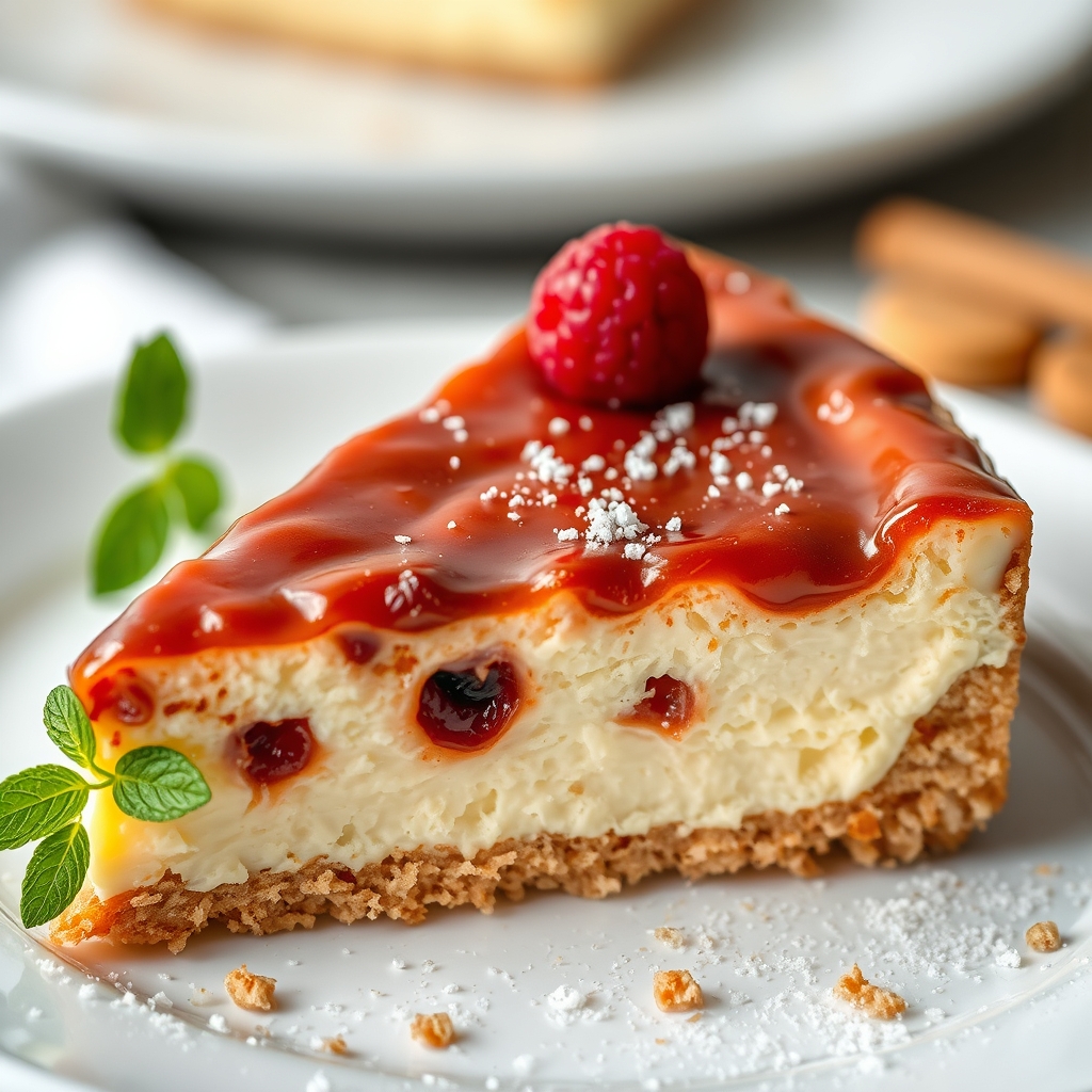 Kasekuchen (Alman Cheesecake)