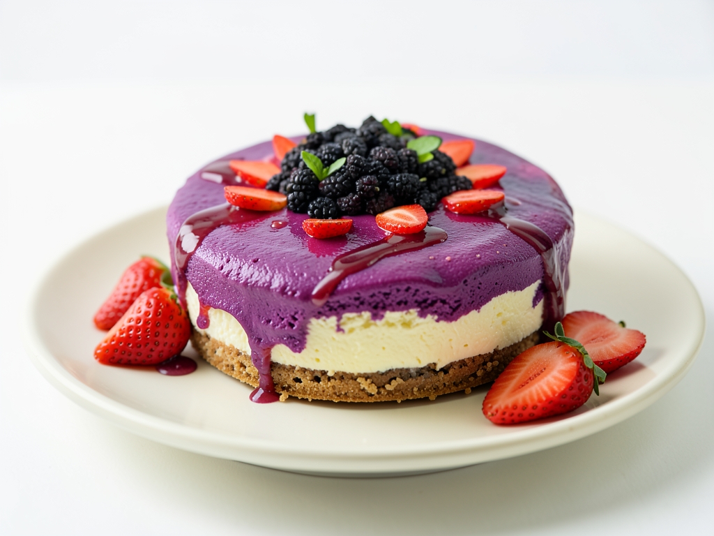 Karadutlu Çilekli Cheesecake