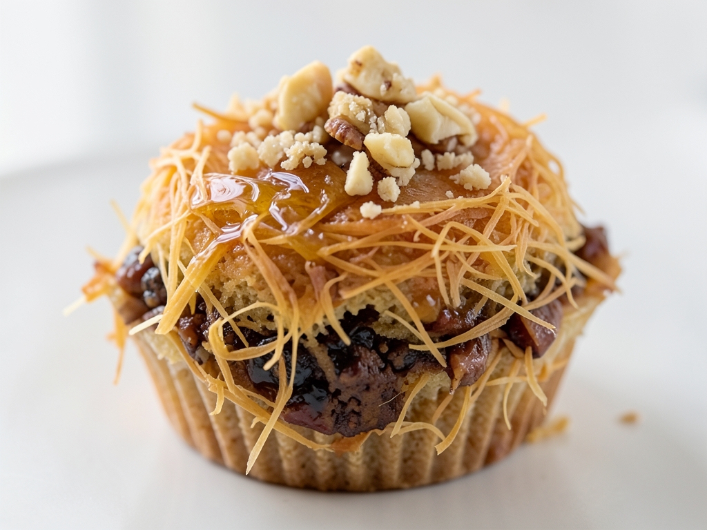 Muffin Kalıbında Kadayıf Tatlısı tarifi nasıl yapılır