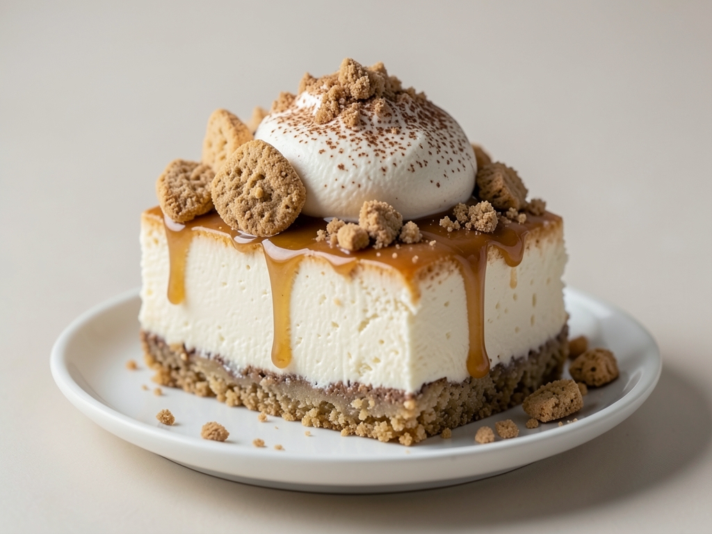 Dalgona Caffe Cheesecake
